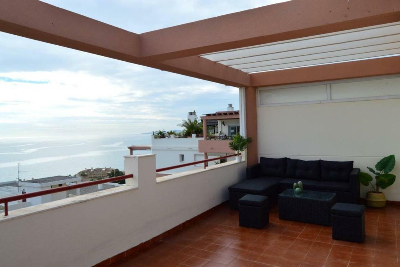 Duplex Con Impresionantes Vistas Al Mar Apartman Benalmádena Kültér fotó